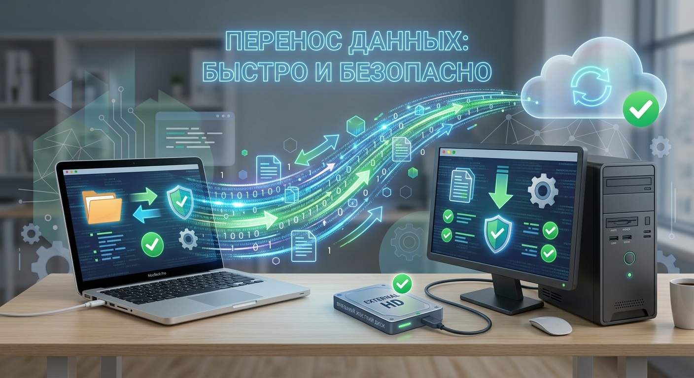 Как безопасно перенести данные со старого компьютера на новый